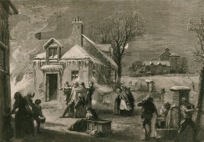 A casa em chamas na véspera de Natal de Richard Principal Leitch